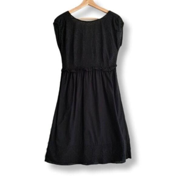 MARC by Marc Jacobs Sleeveless Knee Length Dress Black Lace Bodice Sz 4 - Picture 1 of 16